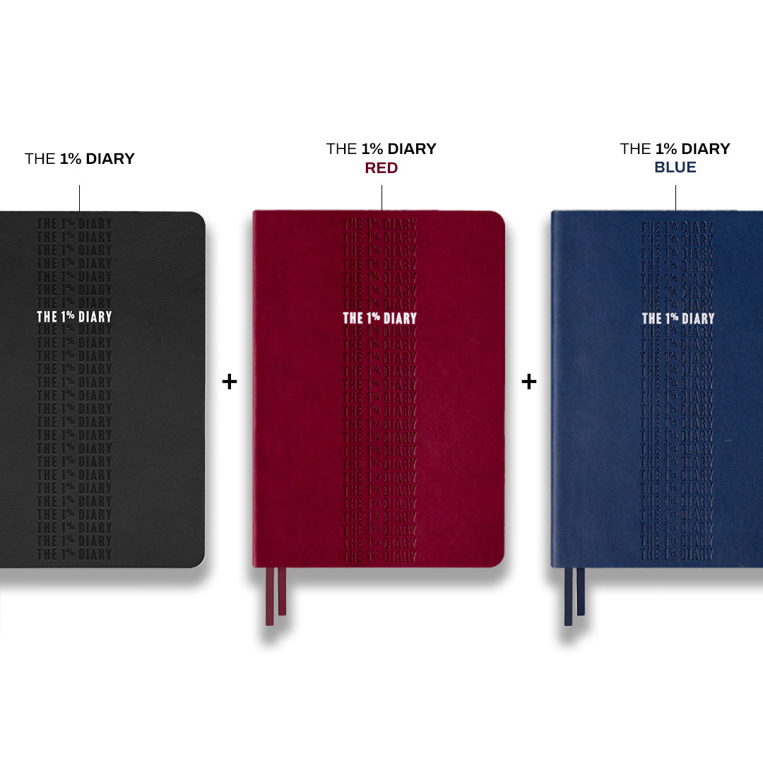 1% Bundle x3 Diaries