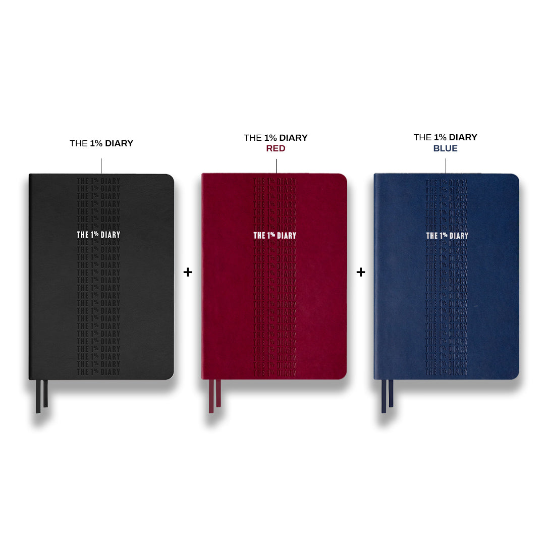 1% Bundle x3 Diaries