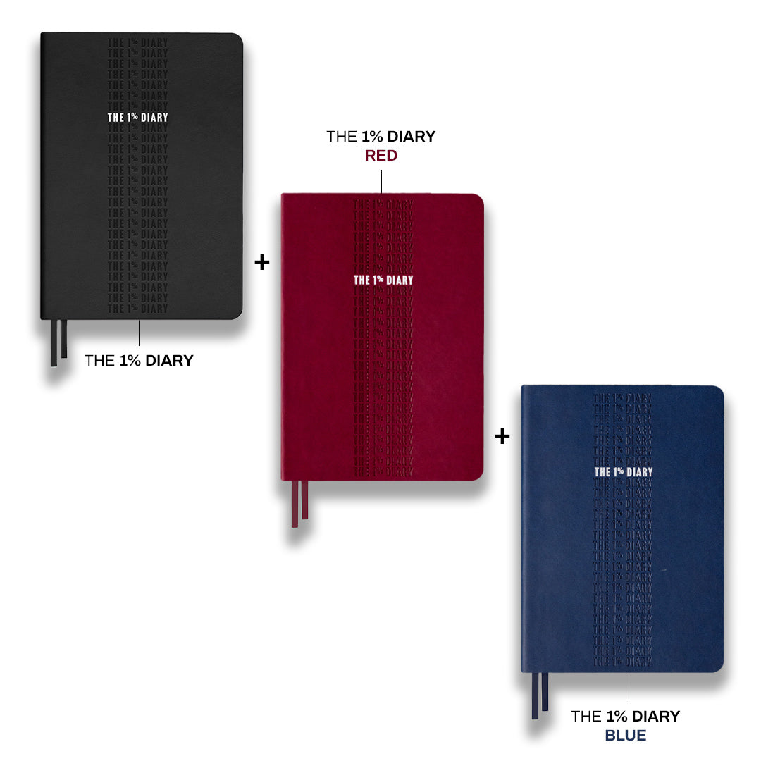 1% Bundle x3 Diaries