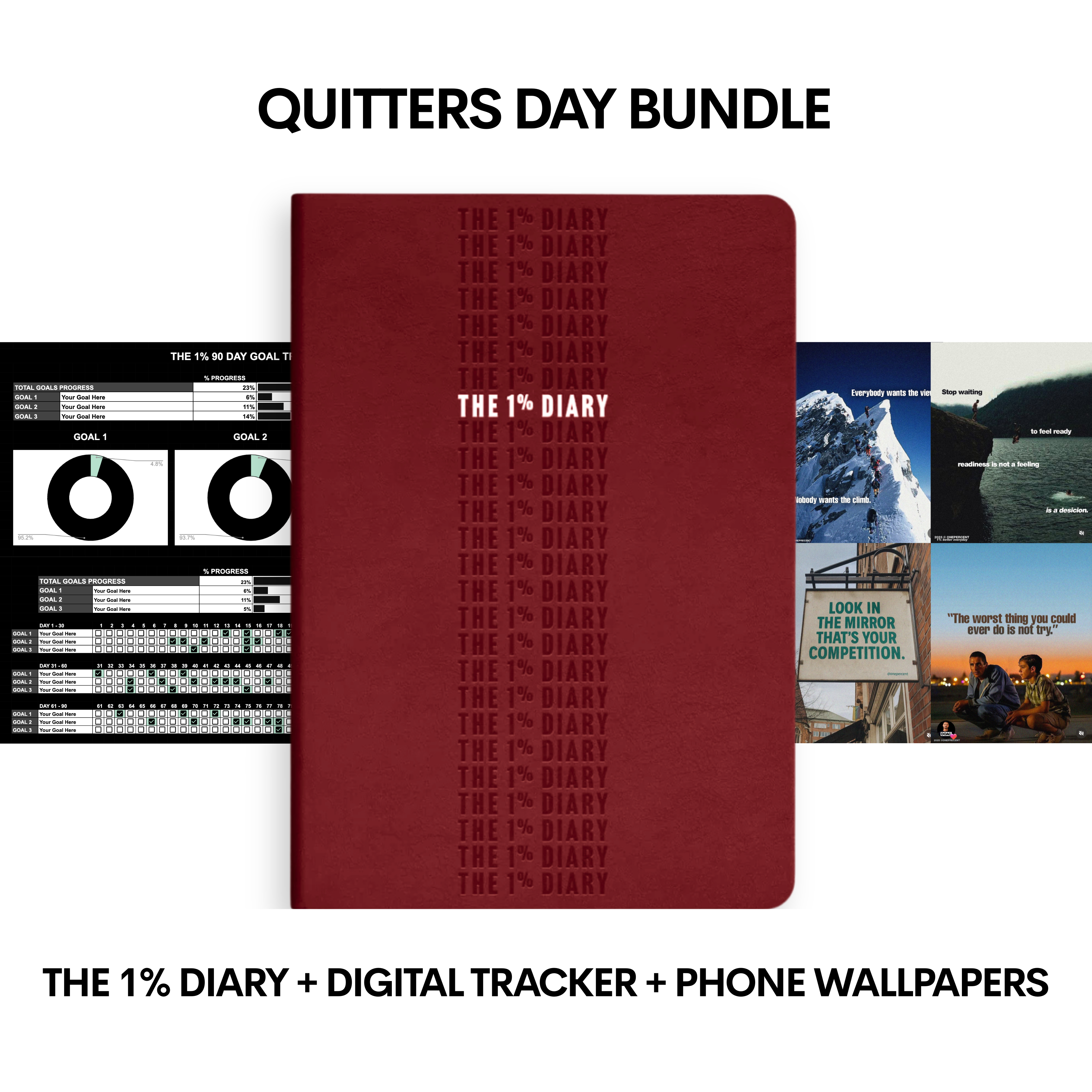 THE 1% QUITTERS DAY BUNDLE