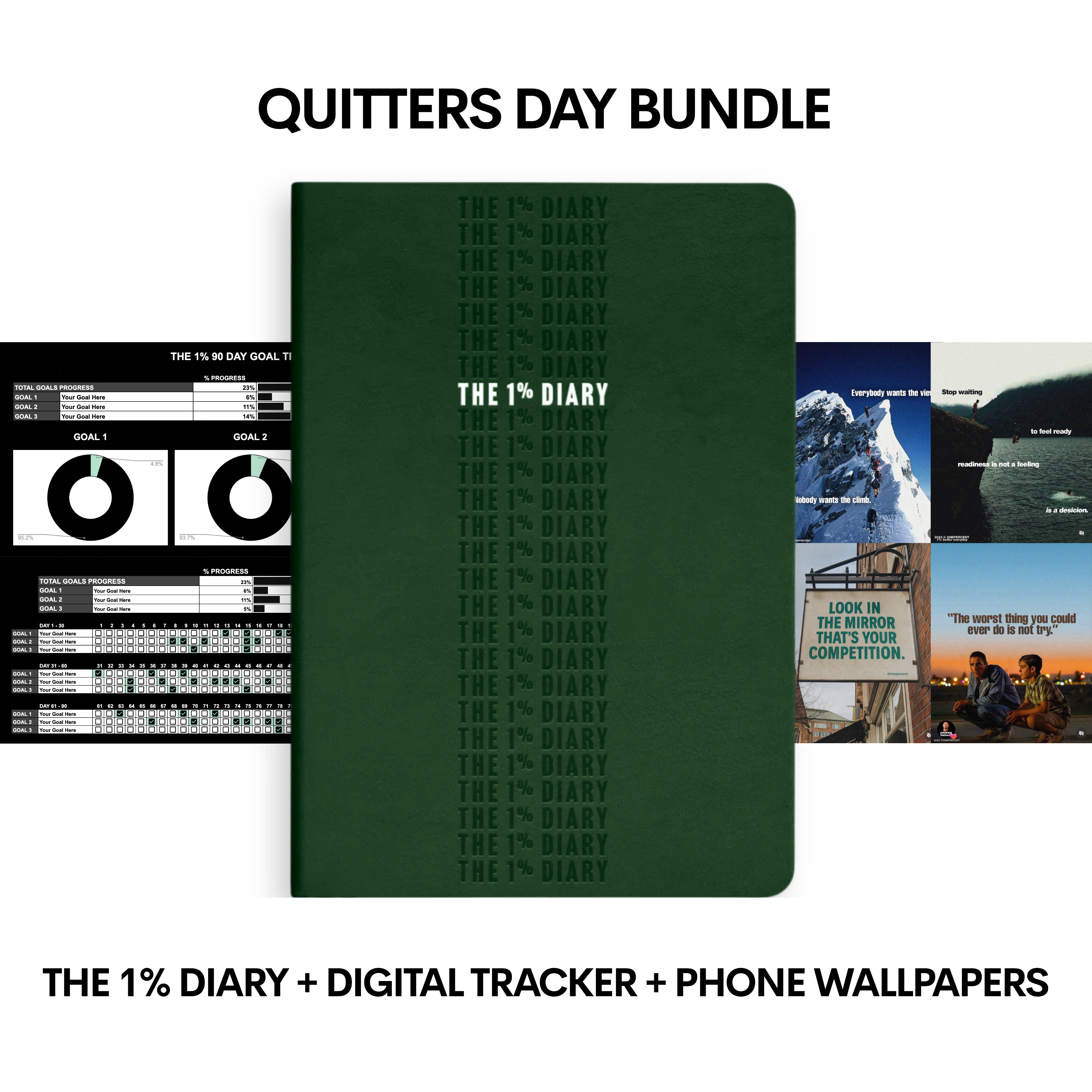 THE 1% QUITTERS DAY BUNDLE